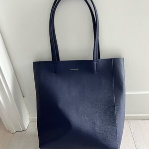 Navy Tote Bag by Love & Lore